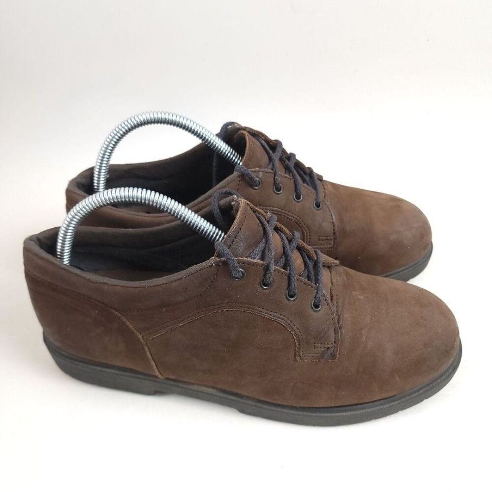 Red Wing Women’s Brown Leather Lace-Up Flat Shoes Style 2383 Size 8B